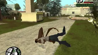 (GTA SA) УГАР! CJ МУТИРОВАН!