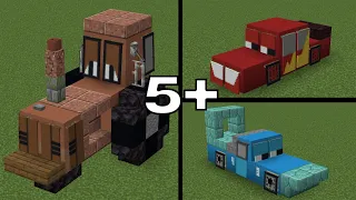 5+ Disney Cars in Minecraft