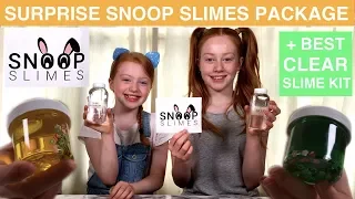 Surprise Snoop Slimes Package | Best Clear Slime Kit | Famous Instagram Slimes Review | Ruby Rose UK