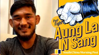 Aung La N Sang hopes Leandro fight not "boring" like De Ridder – "I almost fell asleep" | SCMP MMA