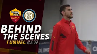 BEHIND THE SCENES 👀 | Roma v Inter | Tunnel CAM 2020-21