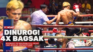 4x Bagsak! Lakas ng Bagong Pinoy Boxing Prospect! Jino Rodrigo vs Alvius Maufani Full Fight | DMC