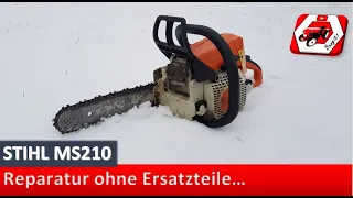 Totgesagte leben länger | Zusammenbau der Stihl MS210 | Teil 3/3