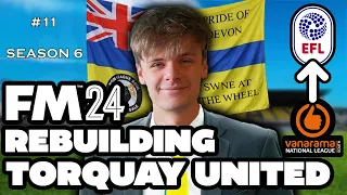 THE PREMIER LEAGUE | FOOTBALL MANAGER 2024 SWNe BUILDS TORQUAY UNITED | EPISODE 11