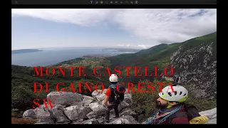 Monte Castello di Gaino  Cresta SW