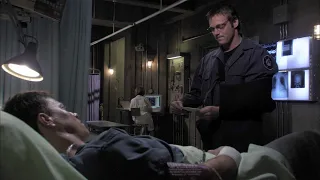 Stargate SG-1 - Season 8 - Lockdown - Daniel comforts Vaselov