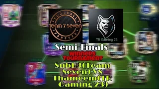 Thameem(TR Gaming 23) VS SubH3(Team Seven) Winners Tournament FM YT Tournament