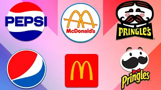 Food and Drink Logo Evolution | Logo Evolution | Logo Quiz | Gstvquiz