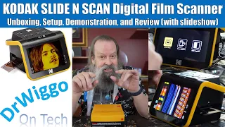 Kodak Slide N Scan Digital Slide Scanner Unboxing and Review with Slide Show of Typical Results