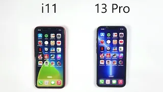 iPhone 11 vs iPhone 13 Pro - SPEED TEST 2024