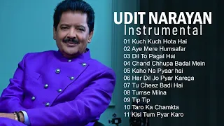 Best Of Udit Narayan Instrumental Songs - Soft Melody Music - 90`s Instrumental Songs