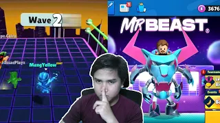 GACHA MR BEAST EVENT !! LETSGOO BREAK THE WORLD RECORD BLOCK DASH ! Live Stumble Guys