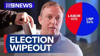 Queensland premier confesses his government is head for October election wipeout | 9 News Australia