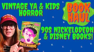 Vintage YA Horror + 90s Nickelodeon & Disney Children's Books + Star Trek TNG Books | Book Haul!