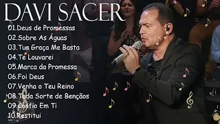 Deus de Promessas , Sobre As Águas,   DAVI SACER ｜｜ Melhores músicas gospel 2024 #gospel