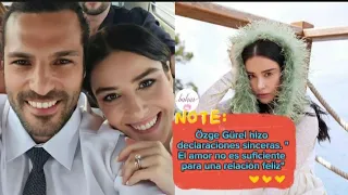 ¡Ozge Gurel hizo declaraciones sobre el matrimonio y el bebé! #lunallena #ozgegurel #mrwrong #özser