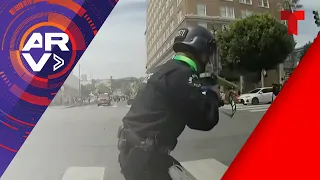 Los videos más impactantes grabados por las cámaras corporales | Al Rojo Vivo | Telemundo