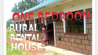 One bedroom rental house in rural home of Dudi Village Kenya @judithdownthevillages