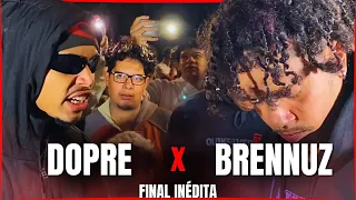 (FORA DO CASCO 🐢🔥) DOPRE x BRENNUZ | FINAL INÉDITA | BOOM BAP | 72º Batalha da linear