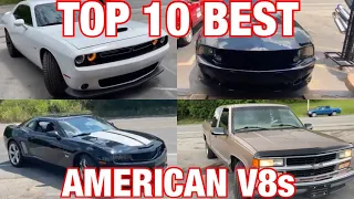 Top 10 BEST SOUNDING AMERICAN V8s!