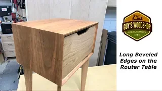 Cut a Long Miter/Waterfall Edge on the Router Table