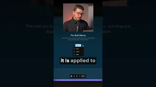 This is how I create dropdown menus in seconds with @Framer. #tutorial #framer #webdesign