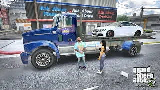 GTA 5 REAL LIFE MOD #431 CECE CRASHED THE AMG (GTA 5 REAL LIFE MODS)