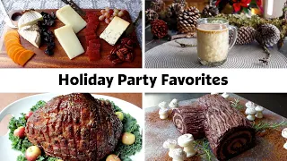 17 Holiday Party Favorites | Homemade Eggnog, Panettone, Christmas Roast & More!