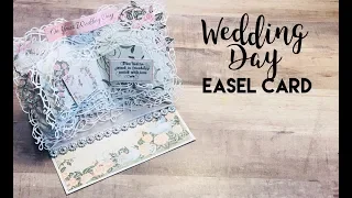 Elegant Wedding Card // Heartfelt Creations New Booklet Dies