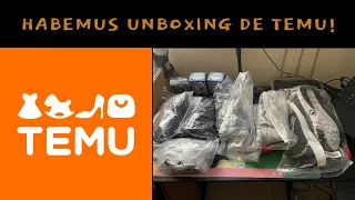 Primer unboxing de cosillas compradas en TEMU!
