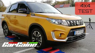 Suzuki Vitara 4x4 test on rollers - CarCaine