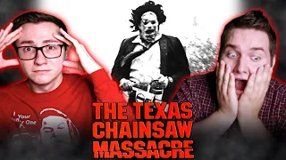 TEXANS WATCH THE TEXAS CHAINSAW MASSACRE (1974) FOR THE FIRST TIME! *REACTION* A CHAINSAW YASSACRE!