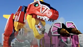 Dino Super Charge Megazord Entfesselt 🦖  Kompilation ⚡ Power Rangers Für Kinder