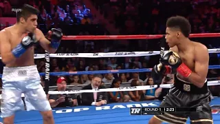 TKO round 1//Shakur Stevenson vs. Carlos Gaston Suarez//Highlights