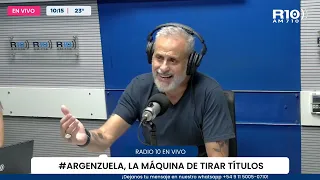 #Argenzuela - Jorge Rial sobre la incertidumbre en América TV