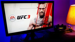 EA Sports UFC 3 in 2024 || Ps4 Slim POV Gameplay Test || First Impression, Performance and Graphics