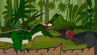 T.rex vs mujaisaurs