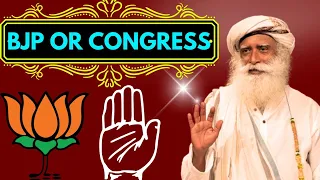 Sadhguru on Election | BJP vs Congress | Sadhguru Supports Modi ?