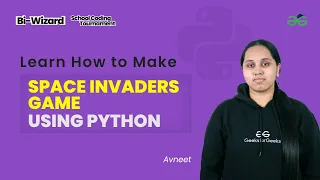 LEARN HOW TO MAKE SPACE INVADERS GAME USING PYTHON