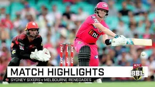 Smith, Philippe all class as clinical Sixers reclaim second | KFC BBL|09