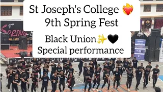 Black Union stole the hearts of many Josephites🥀🔥 || 9th Spring fest || SJC (A) Jakhama 💞