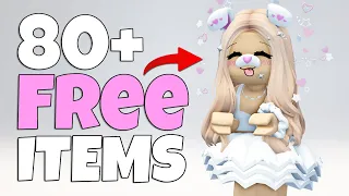 HURRY! GET 80+ FREE ROBLOX ITEMS 🤗🥰 (2024)