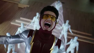 Cisco returns, Barry SAVES Bart(Impulse) from godspeed/ The Flash season 7 episode17
