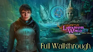 Let's Play - Labyrinths of the World 5 - Secrets of Easter Island -  Full Walkthrough