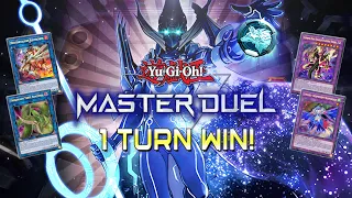 The 20-0 GOD TIER “1 TURN WIN” Pendulum Deck! - Yu-Gi-Oh Master Duel Ranked Gameplay (100% Win Rate)