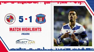 READING 5-1 CARLISLE UNITED | Royals hit five for back-to-back league wins!