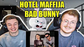 FUNKY VIBES!! HOTEL MAFFIJA - BAD BUNNY (JACUŚ, BAMBI, FLORY) - ENGLISH AND POLISH REACTION