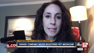 How to make sure your pet's microchip is properly registered in case they get lost