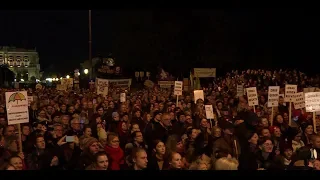 Großdemo: Menschen-Massen am Ballhausplatz