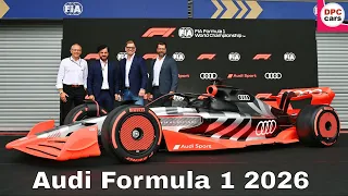 Audi Announces Formula 1 Entry From 2026